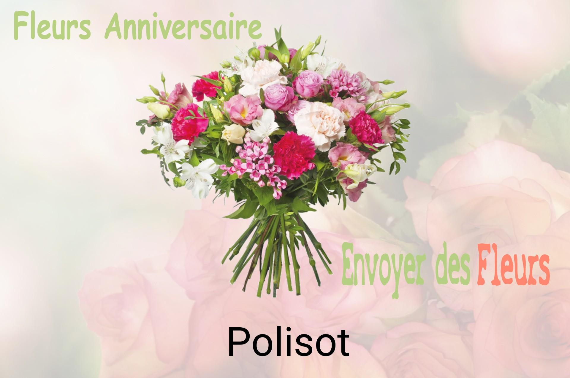 Bouquet de fleurs d’anniversaire livré à Polisot